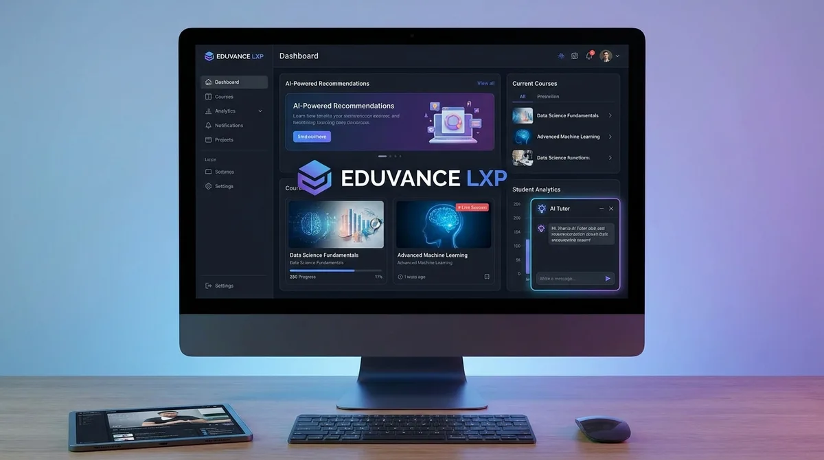 Quick LMS product concept visualization